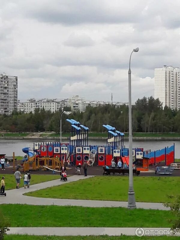 Vecher москва парк братеевская набережная фото Отзыв о Братеевский каскадный парк (Россия, Москва) Приятное местечко для отдыха