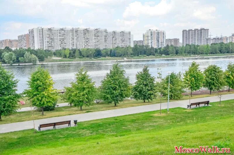 Vecher москва парк братеевская набережная фото Братеевский каскадный парк - MoscoWalk.ru - Прогулки по Москве