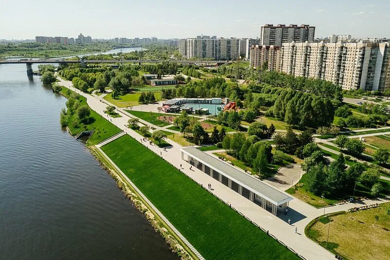 Vecher москва парк братеевская набережная фото маршрут "Коломенский" № 6 - речная прогулка на юге Москвы от причала Братеево - 