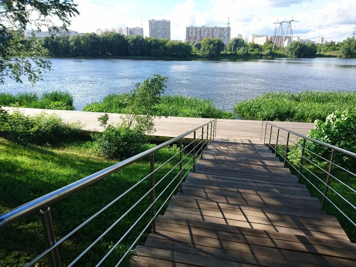 Vecher москва парк братеевская набережная фото Новые московские парки. Путевые заметки легионера Сергия Дзен