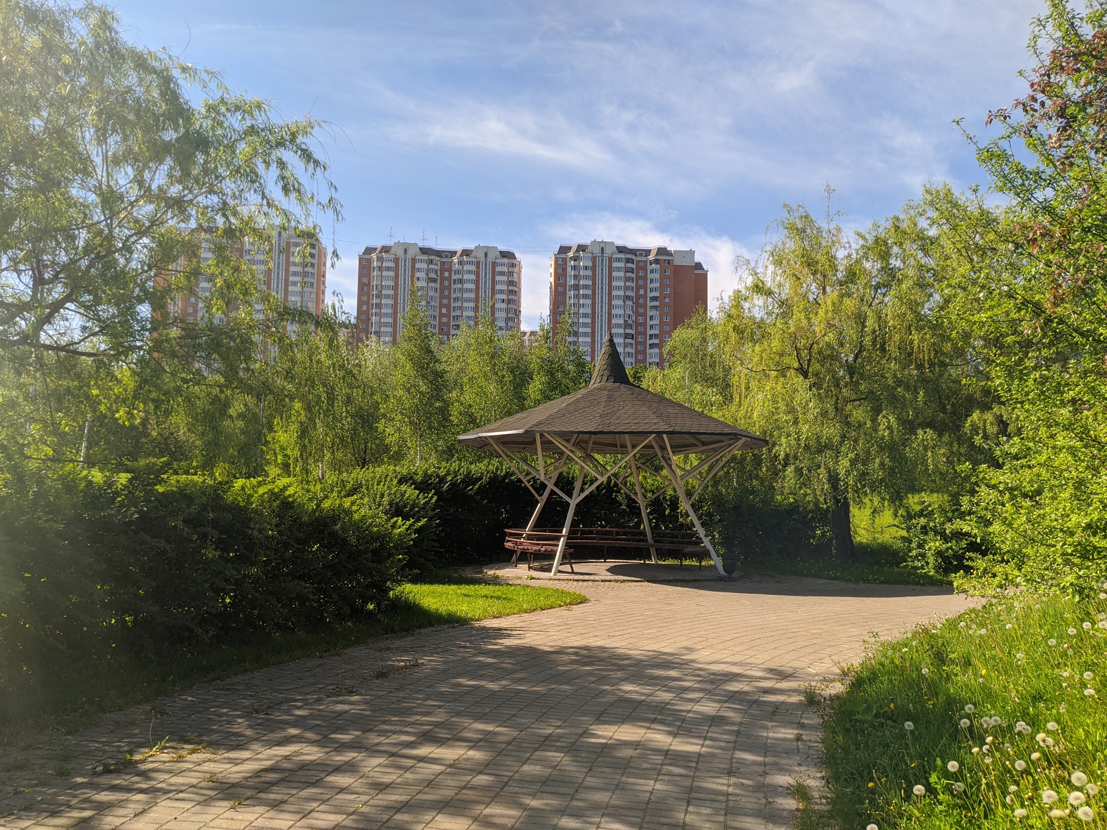 Vecher москва парк братеевская набережная фото Отзывы о "Братеевский каскадный парк" на Борисово, Москва, Братеевский парк - ст