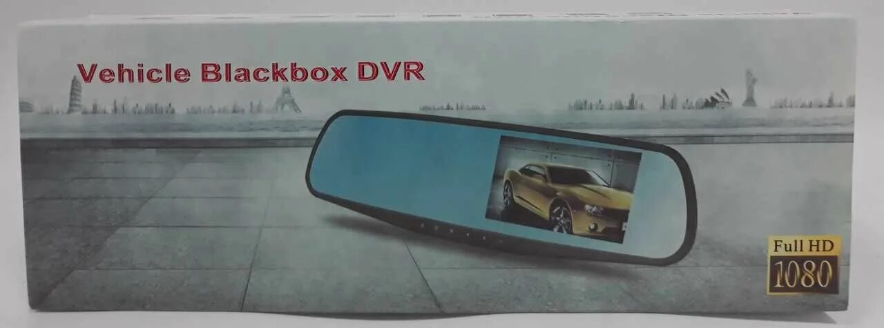 Vehicle blackbox dvr подключение задней камеры Видеорегистратор-зеркало скамерой заднего вида, для авто: 14 000 тг. - Автоэлект