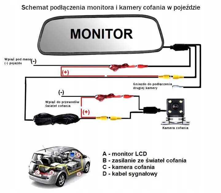 Vehicle blackbox dvr подключение задней камеры Можно ли подключить видеорегистратор к зеркалу заднего вида с автозатемнением - 