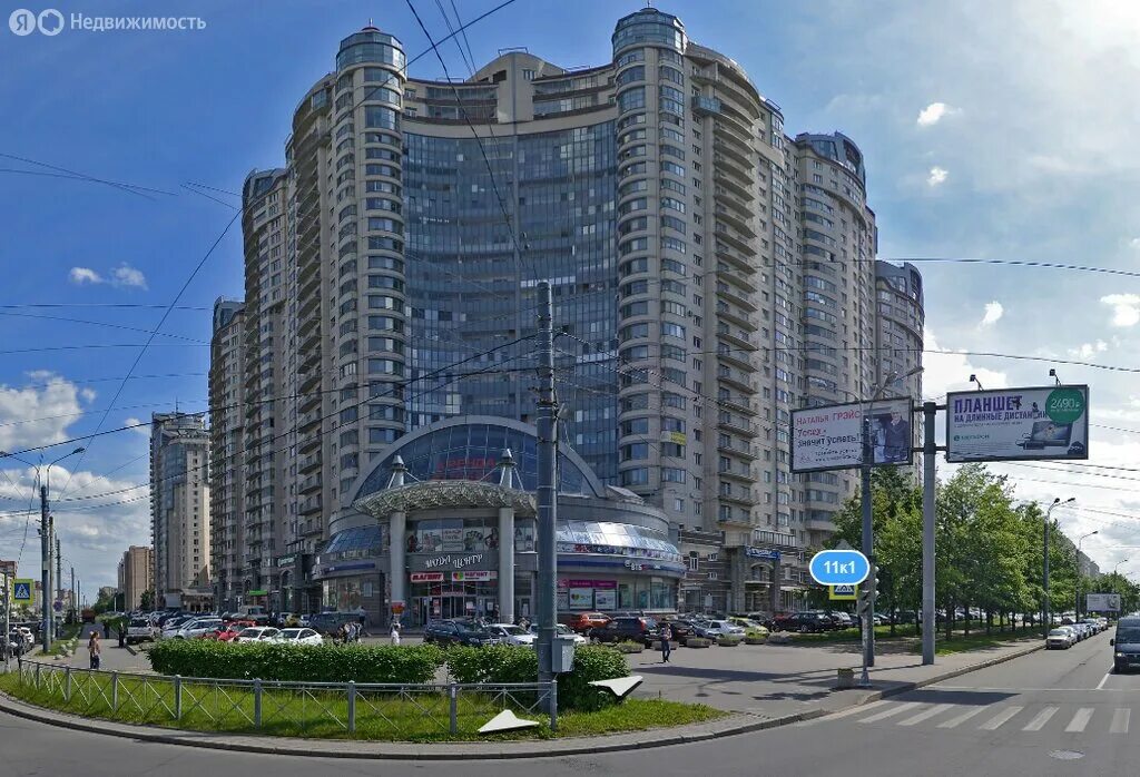 Veleson просп луначарского 11 корп 3 фото Снять помещение свободного назначения проспект Луначарского, 11к1: аренда помеще