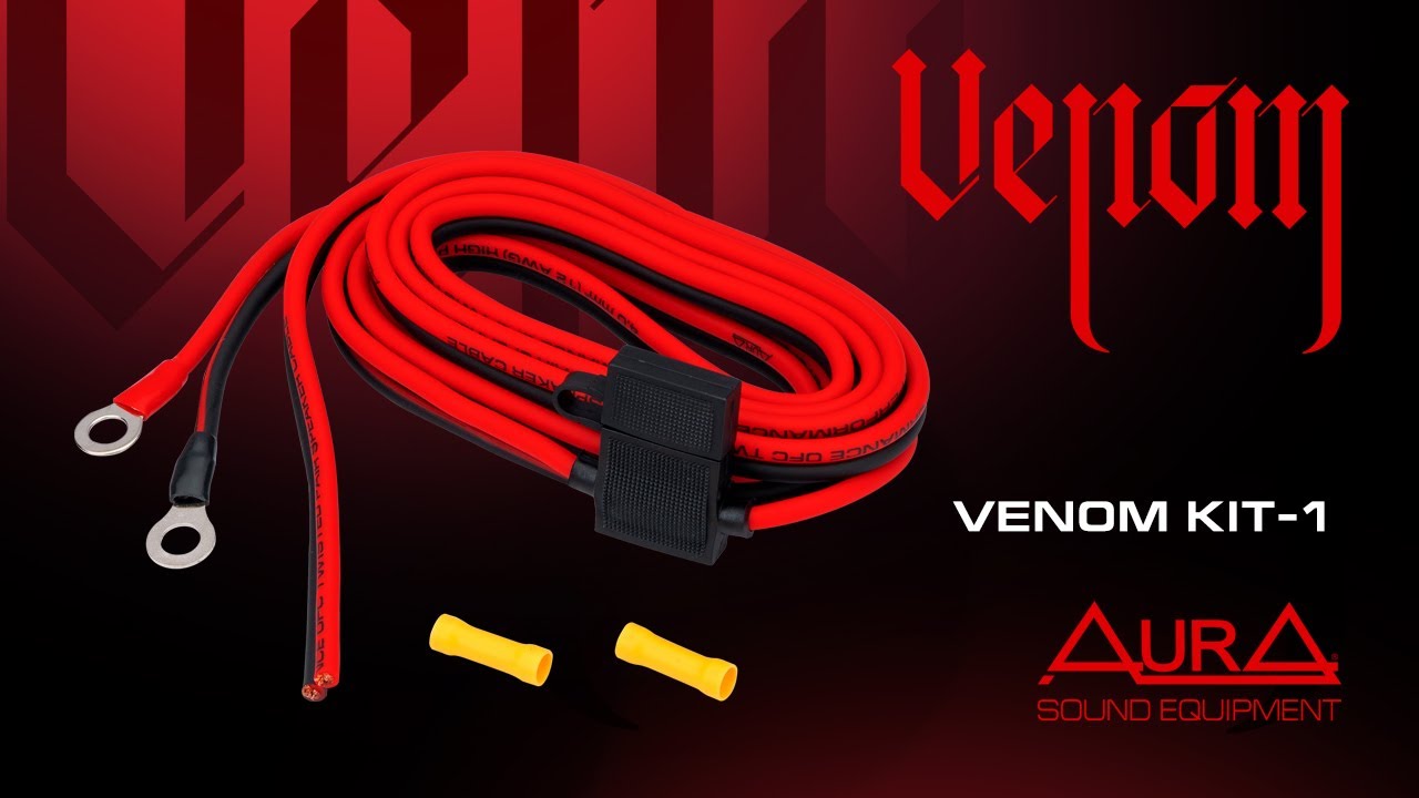 Venom kit 1 aura комплект для подключения AurA VENOM KIT-1: Комплект для подключения ГУ AurA серии VENOM - YouTube