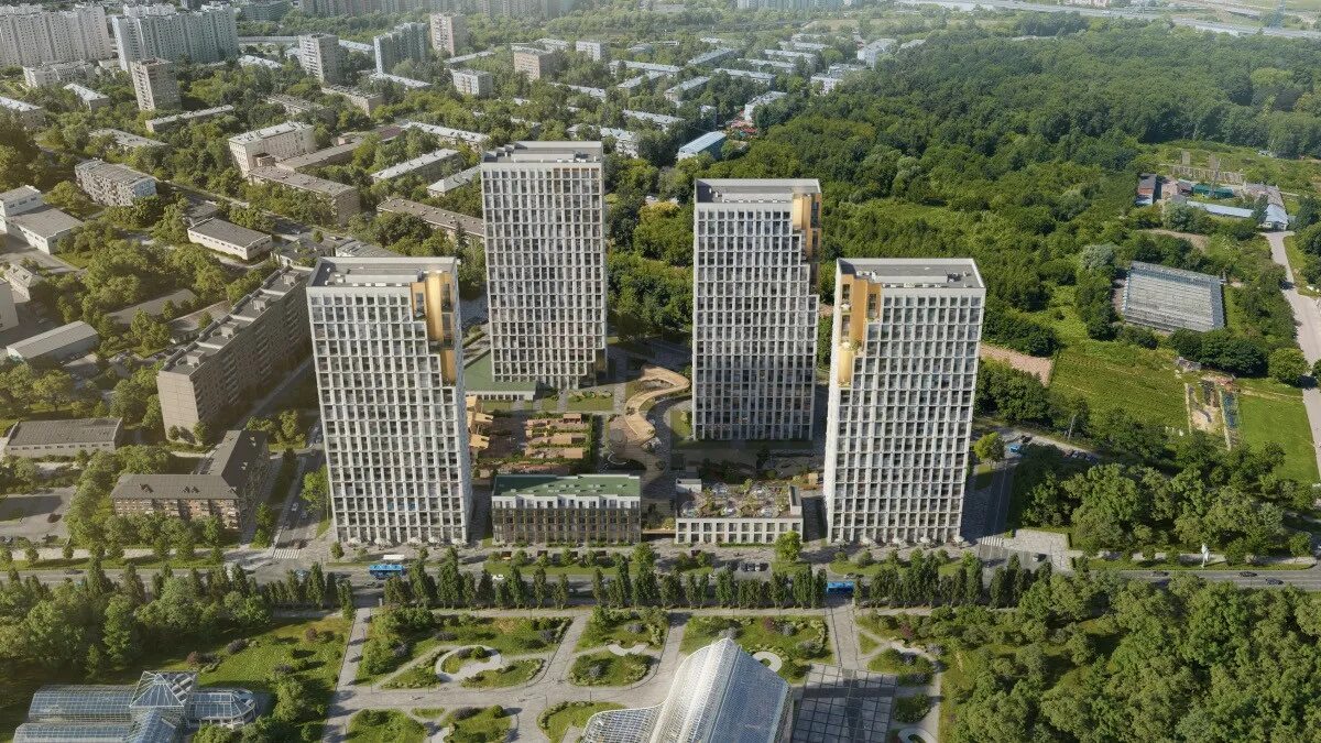 Very ботаническая ул 29 корп 2 фото Купить студию, 23.46 м² по адресу Москва, улица Ботаническая, 29, 16 этаж, метро