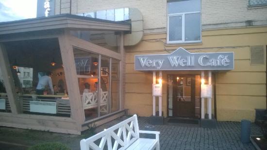 Very well cafe юбилейная ул 47 фото Front entrance - Picture of Very Well Cafe, Kyiv - Tripadvisor