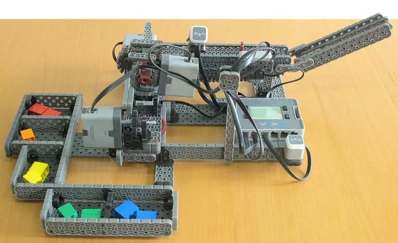 Vex iq инструкции по сборке VEXsorter, a VEX IQ color sorter