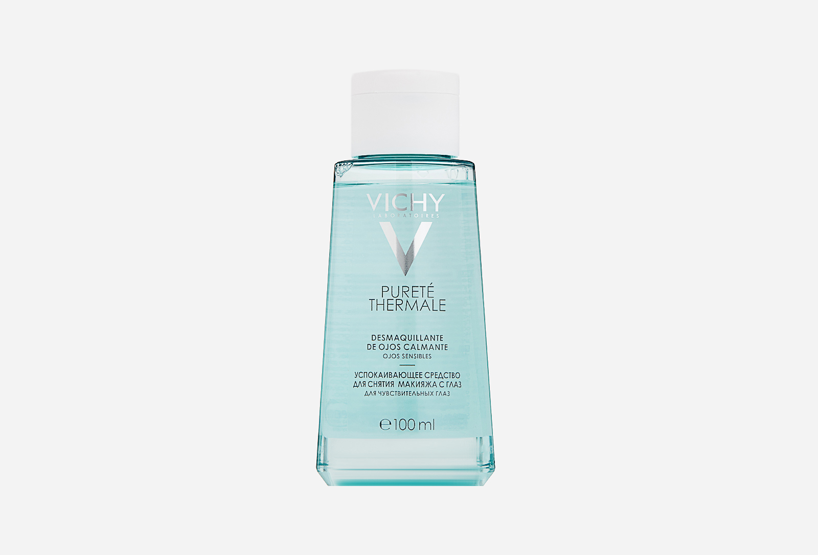 Vichy снятие макияжа с глаз VICHY Успокаивающее средство для снятия макияжа с глаз PURETE THERMALE 100 мл - 