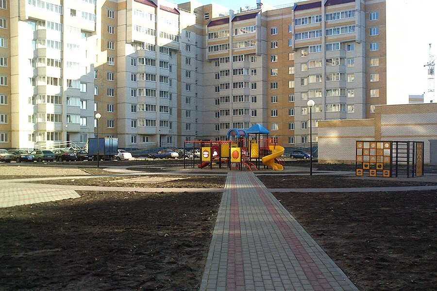 Victory ул агапкина 2 тамбов фото В микрорайоне Уютный установили первую детскую площадку - Новый Тамбов