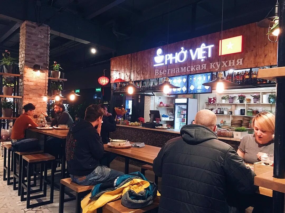 Viet cook свободный пер 3 тверь фото Ресторан вьетнамской кухни Phở Việt Cafe - Москва