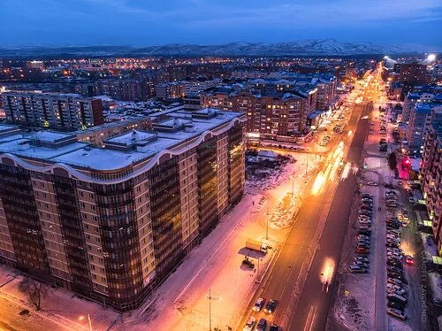 Viktoria республика хакасия абакан фото Кирова-118 вид в сторону центра города Абакана Andrey Zaychenko Flickr