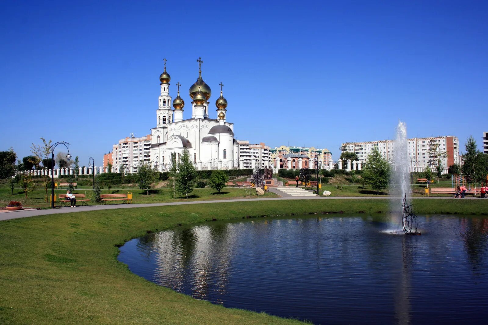 Viktoria республика хакасия абакан фото Преображенский собор в Абакане, Хакасия - фотография, размер: 1600x1067