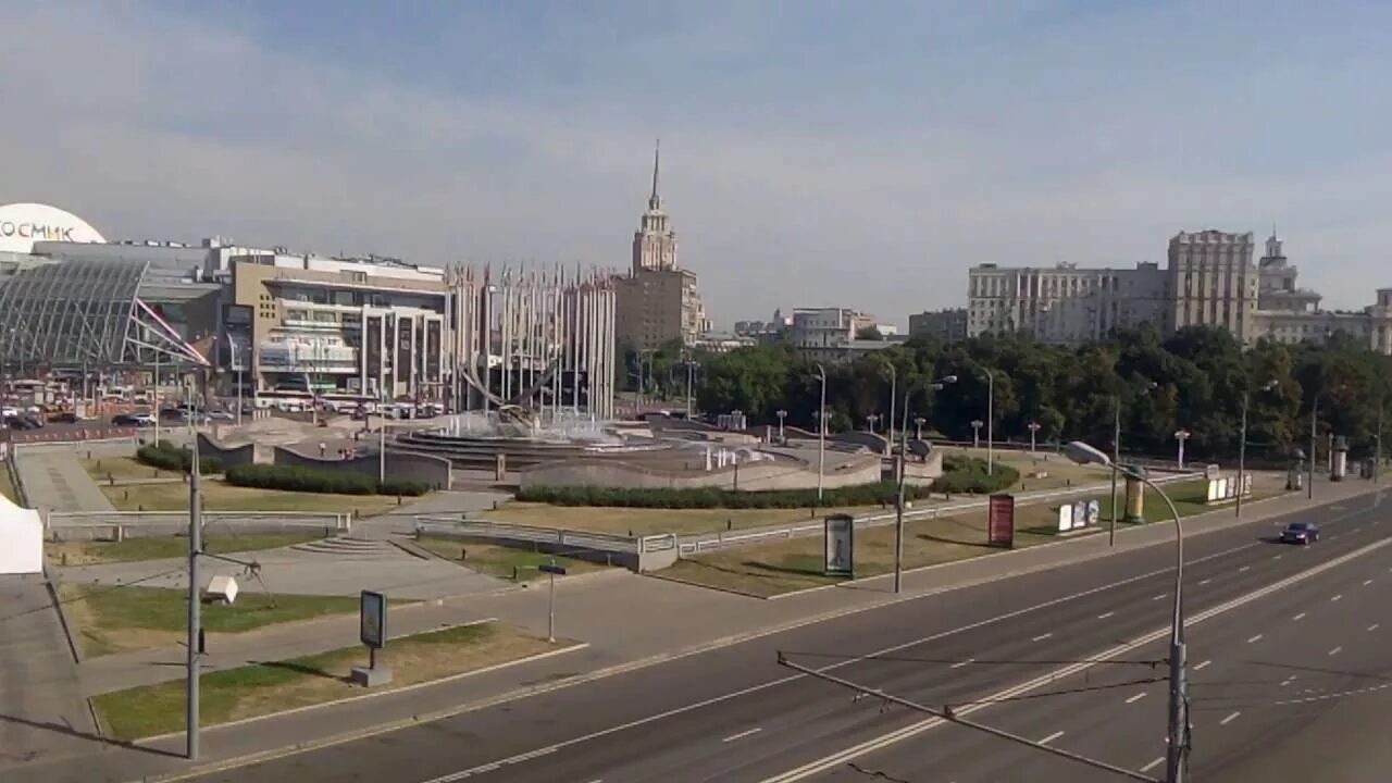 Vilet площадь киевского вокзала 2 фото Москва. Площадь Европы у Киевского вокзала - YouTube