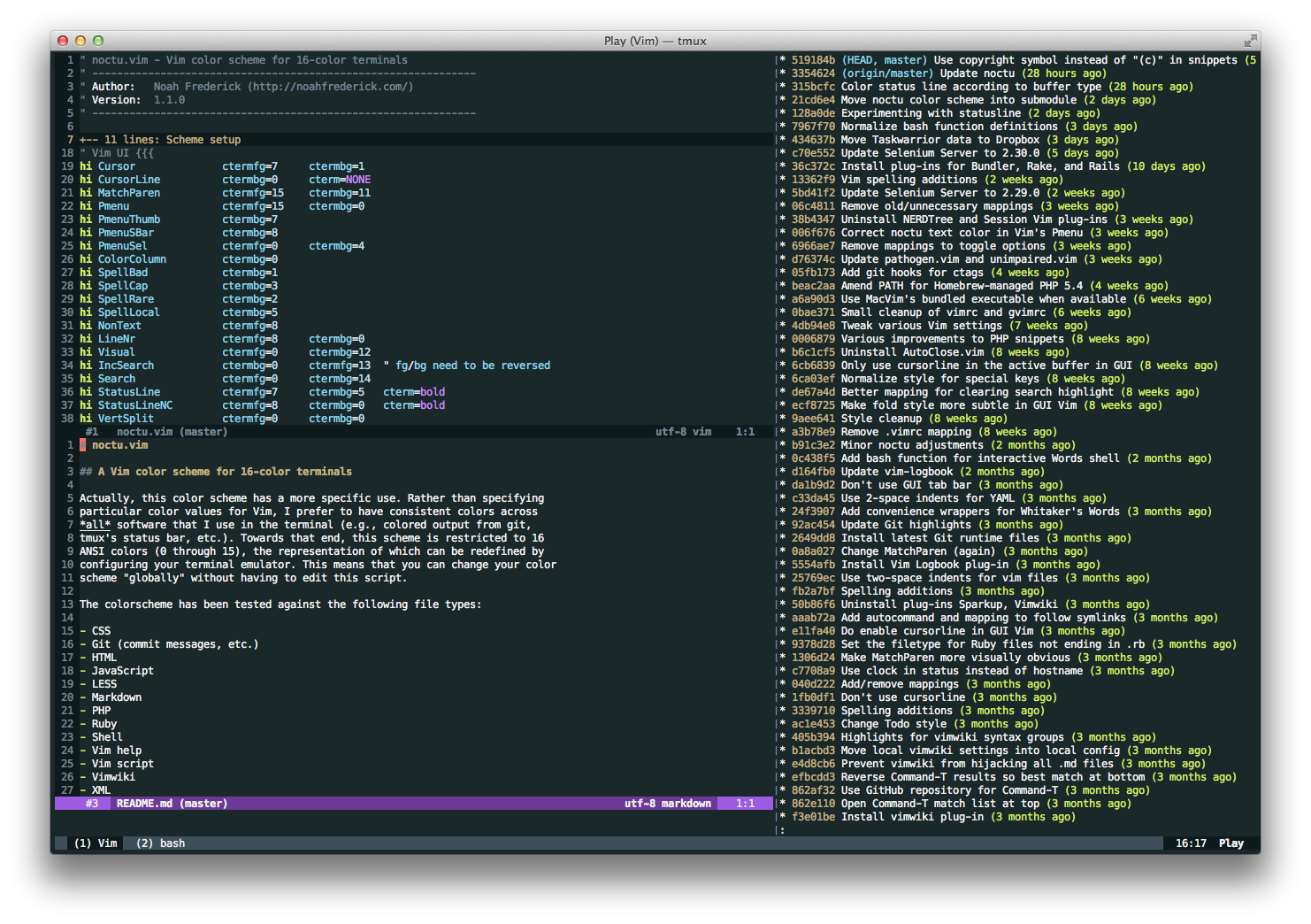 Vim s 05 230 1 проблема подключения noahfrederick’s gists - GitHub