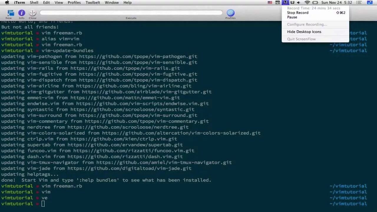 Vim s 05 230 1 проблема подключения Learn how to use Vim! - YouTube