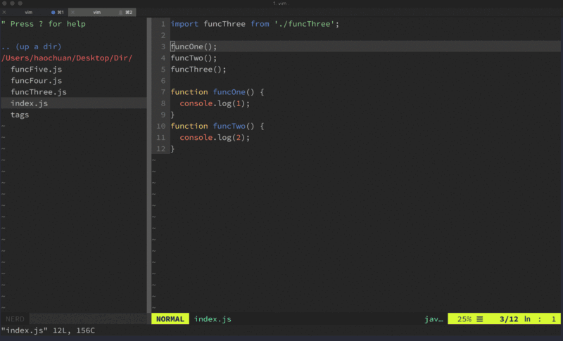 Vim s 05 230 1 проблема подключения Make Your Vim Smarter Using Ctrlp and Ctags