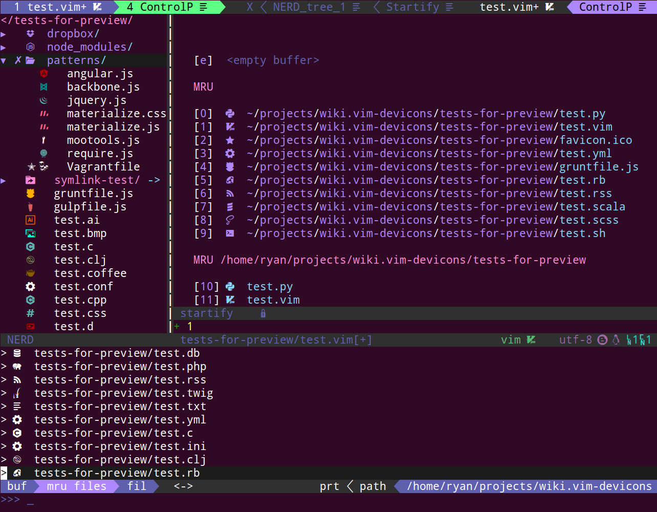 Vim s 05 230 1 проблема подключения Devicons support - Issue #93 - tpope/vim-vinegar - GitHub
