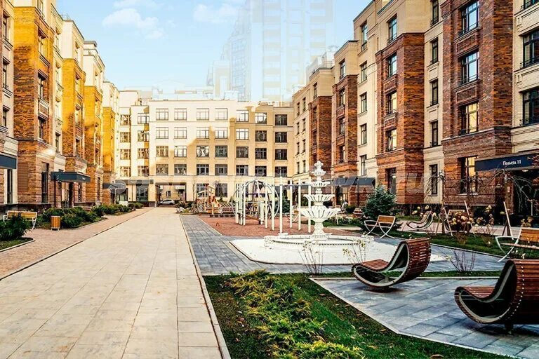 Vinch просп тореза 77 корп 1 фото Panorama: Zk Sosnovka, housing complex, Saint Petersburg, Toreza Avenue, 77к1 - 
