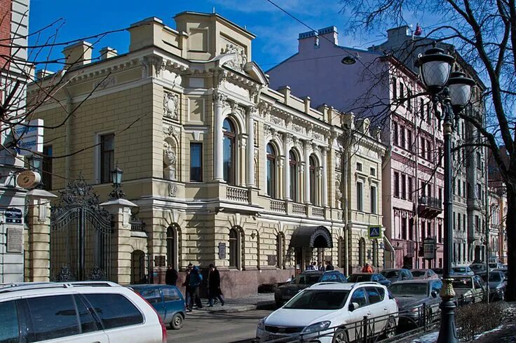 Vinity фурштатская ул 52 санкт петербург фото Улица Фурштатская, дом 52. Особняк Воронина К.А. Смольнинское (муниципальный окр