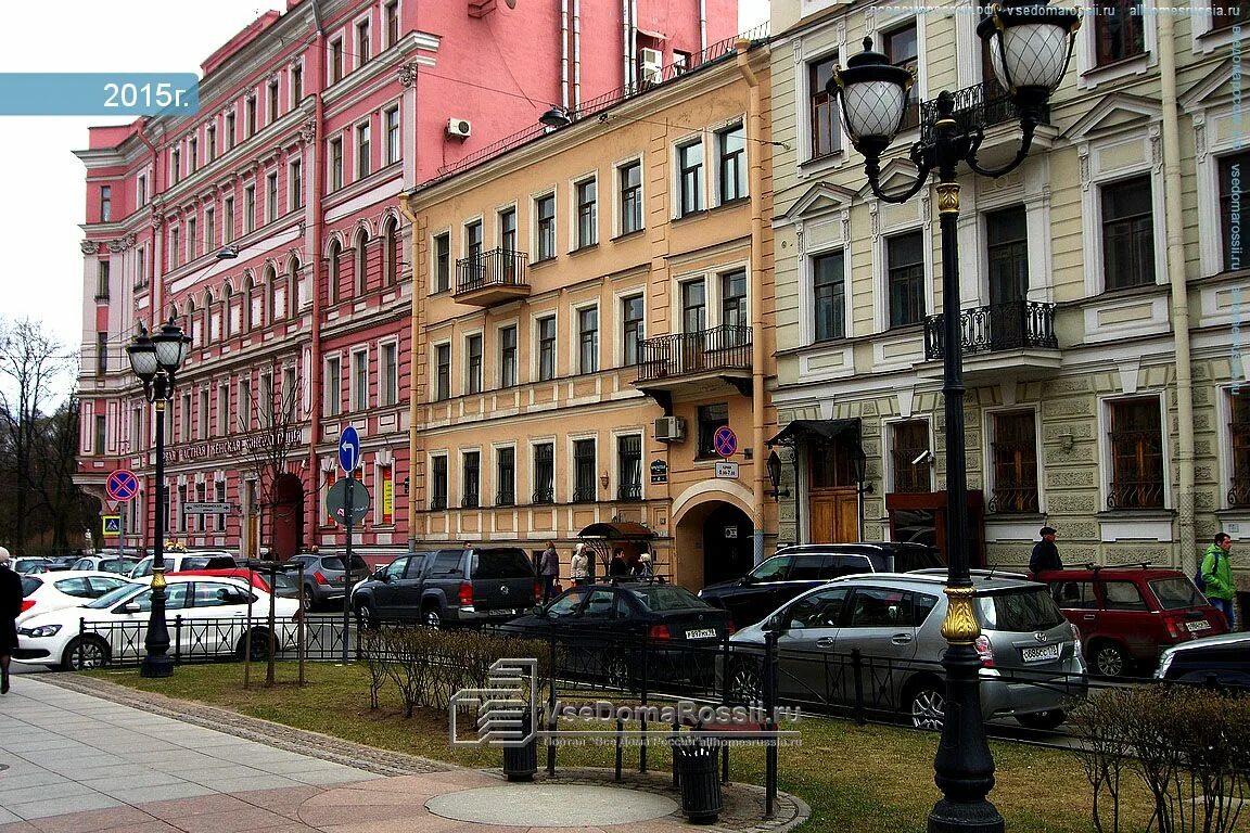 Vinity фурштатская ул 52 санкт петербург фото Санкт-Петербург, улица Фурштатская дом 45. многоквартирный дом
