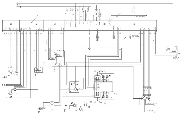 Vinpin электросхемы Электросхемы EBS WABCO - Автозапчасти и автоХитрости