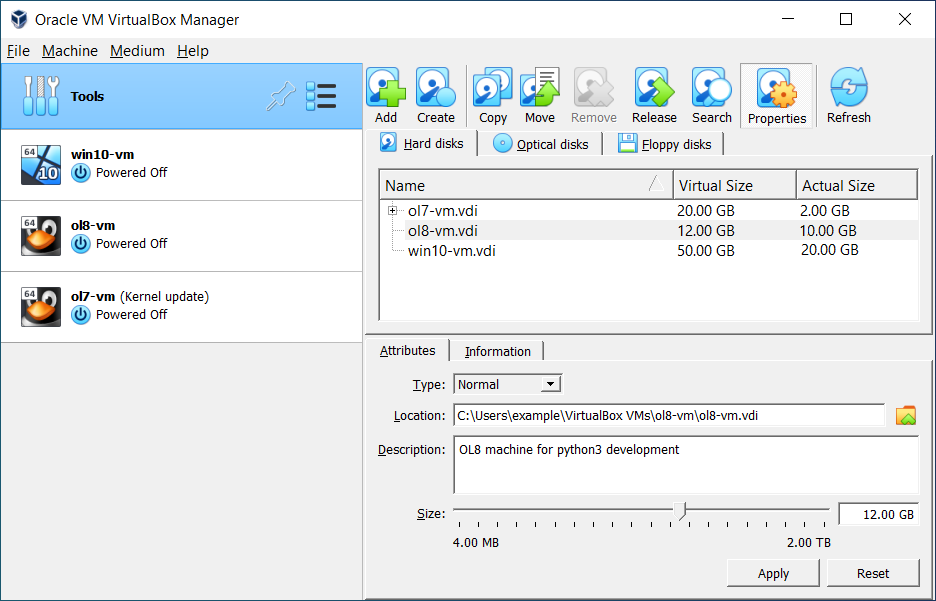 Virtualbox удаленное подключение Virtual Storage