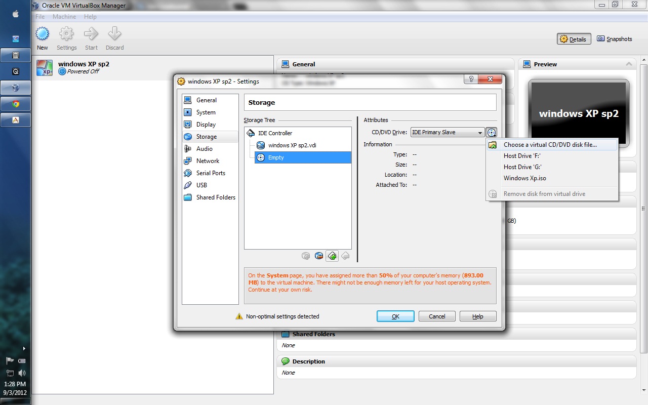 Virtualbox удаленное подключение Oracle errors