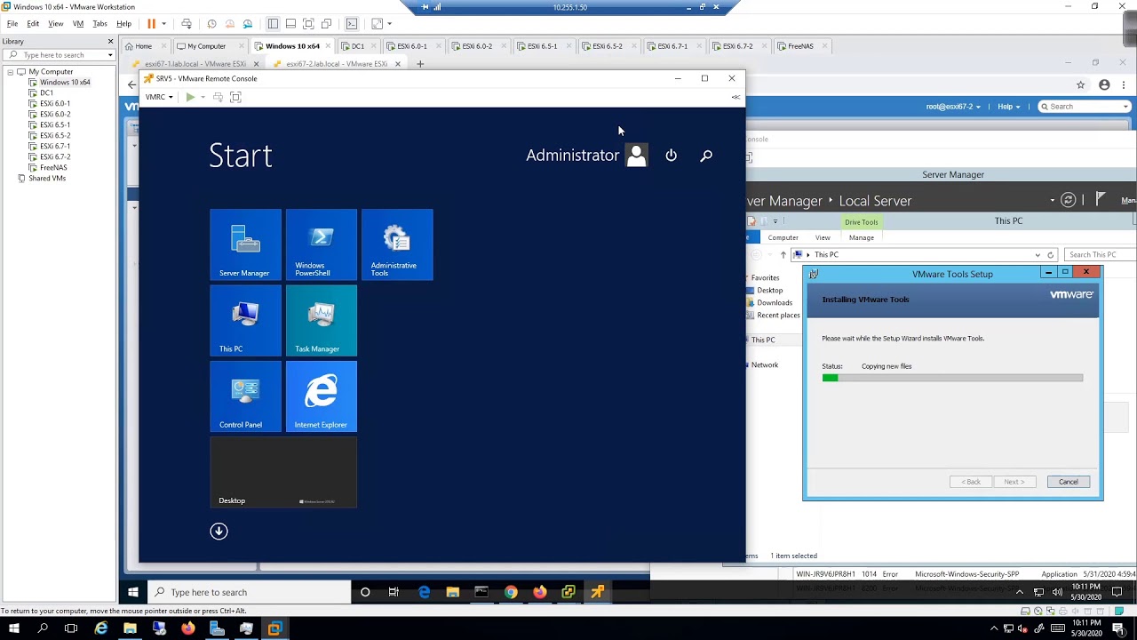 Vmware удаленное подключение VMware - The Basics 011 - VMware Tools, VM Remote Console - YouTube
