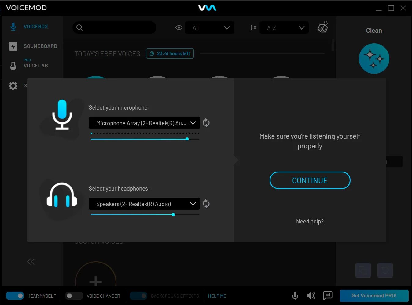 Voicemod ошибка подключения Voicemod ключ