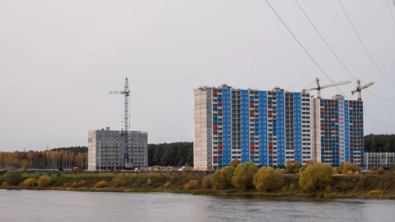 Volga life тверь ул театралов фото Микрорайон "Волга Лайф" 17.10.2017 года #тверь #новостройки 2017 Новая Тверь ВКо