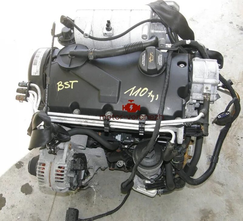 Volkswagen caddy 2.0 sdi номер двигателя фото Двигатель Volkswagen Caddy фургон III 2.0 SDI (BDJ; BST) Купить БУ двигатель в В