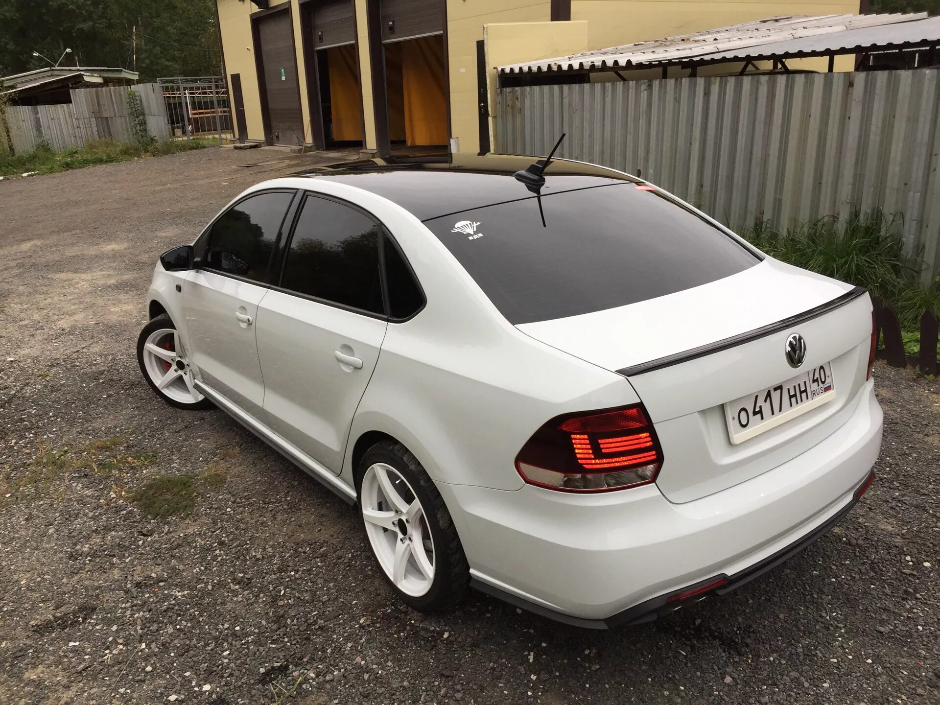 Volkswagen polo седан тюнинг Порошковая покраска дисков - Volkswagen Polo Sedan GT, 1,4 л, 2018 года тюнинг D