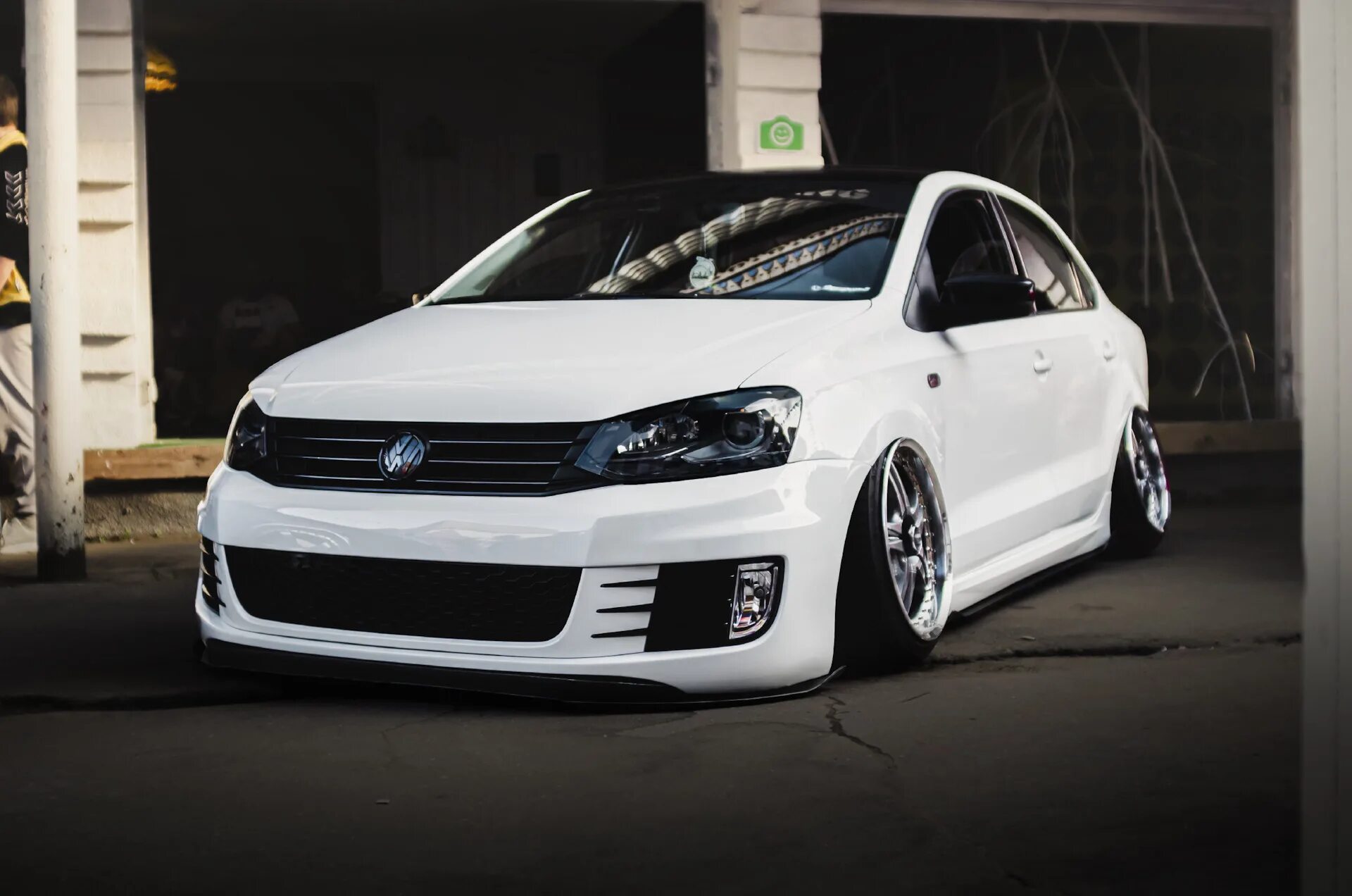Volkswagen polo седан тюнинг Финальные(надеюсь) доработки на этот сезон - Volkswagen Polo Sedan, 1,6 л, 2017 
