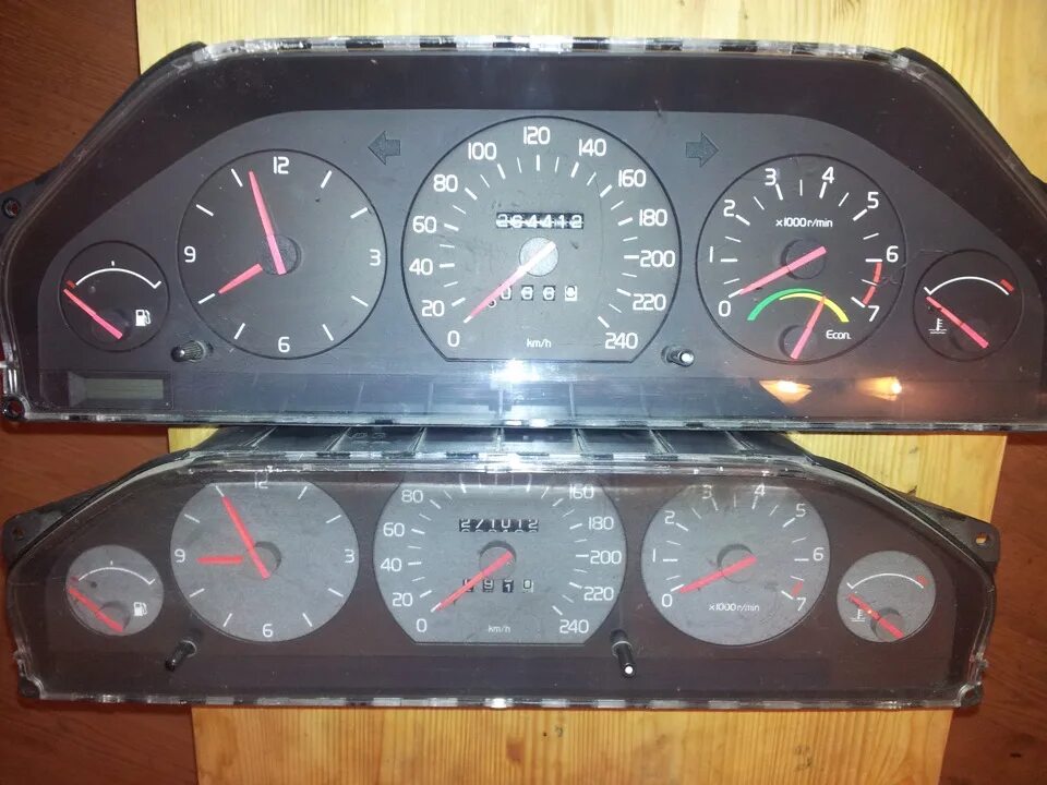 Volvo 960 фото панели приборов Петька, приборы! - Volvo 960, 2,3 л, 1995 года своими руками DRIVE2