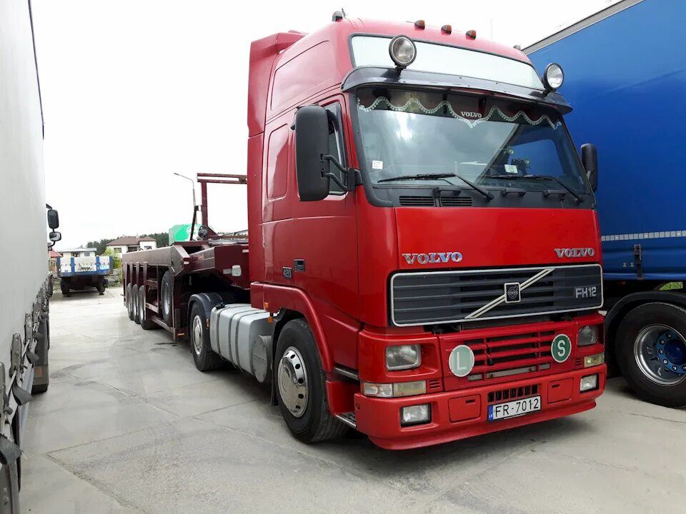 Volvo fh 12 фото Фотоотчет (26.05.2016) - VOLVO FH12 420, 1,2 л, 2001 года фотография DRIVE2