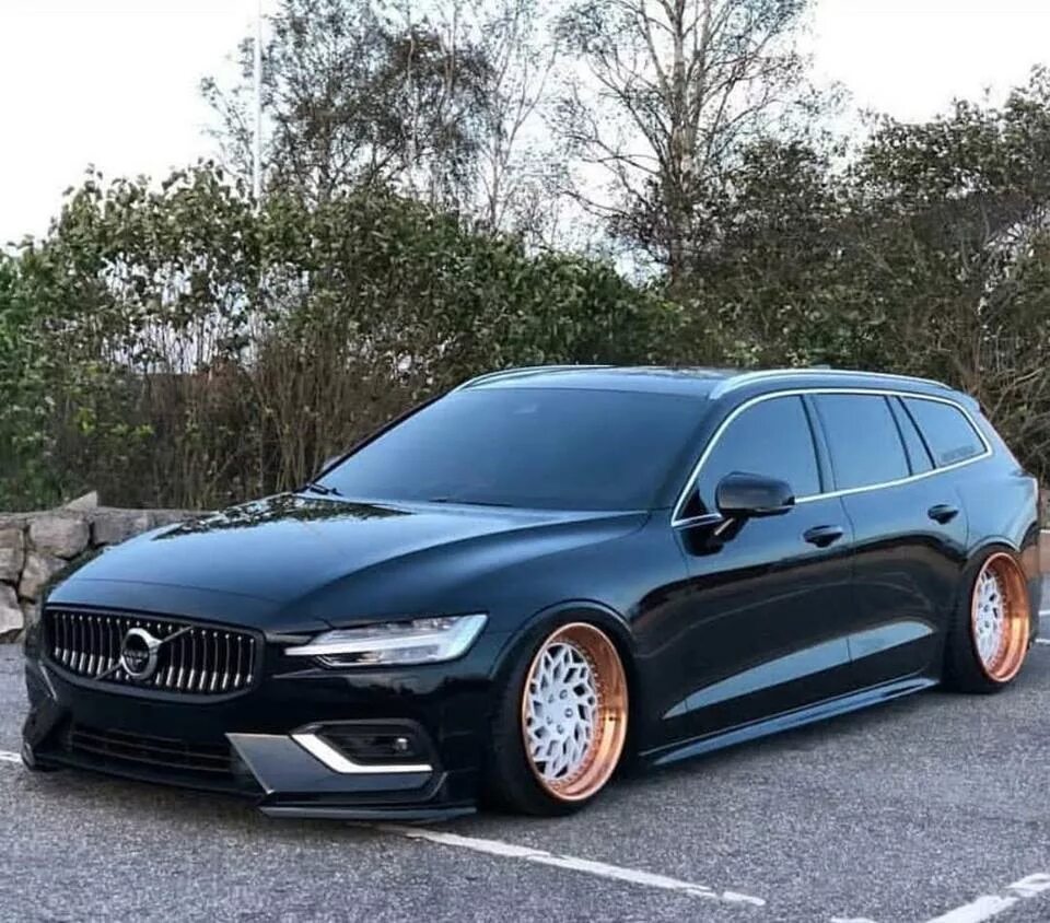 Volvo тюнинг фото Стайлинг, тюнинг Volvo V60 2018 Stance Project - Сообщество "Российский Клуб Вол
