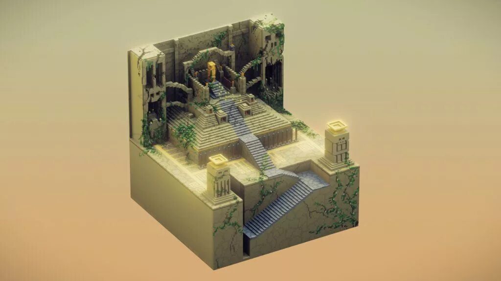 Voxel клиническая ул 41 30 фото the Altar (MagivaVoxel bake) by elbriga Pixel art, Environmental art, Altar