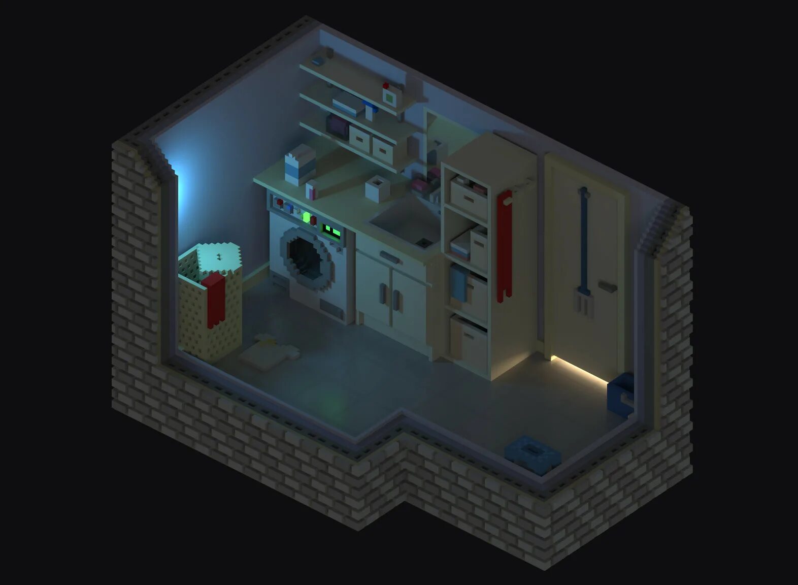 Voxel клиническая ул 41 30 фото M K - A quiet laundry room