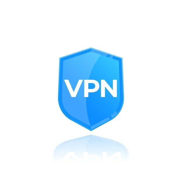 Vpn как выглядит значок Premium Vector VPN, icon with shield