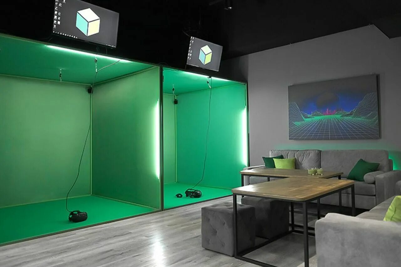Vr club ул ленина 91 фото Арендовать Зелёный куб - VR клуб и мероприятия по низкой цене от компании speedr
