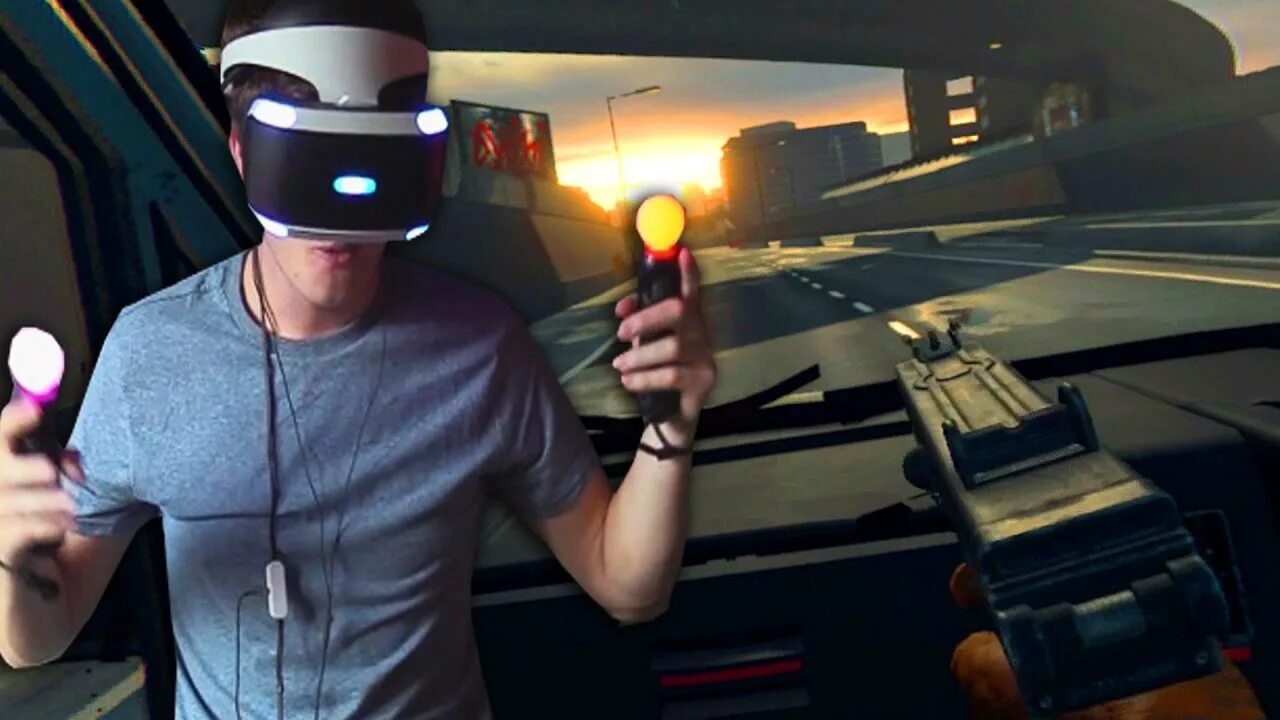 Vr игра фото THE LONDON HEIST - Playstation VR Action/Shooter Gameplay - YouTube