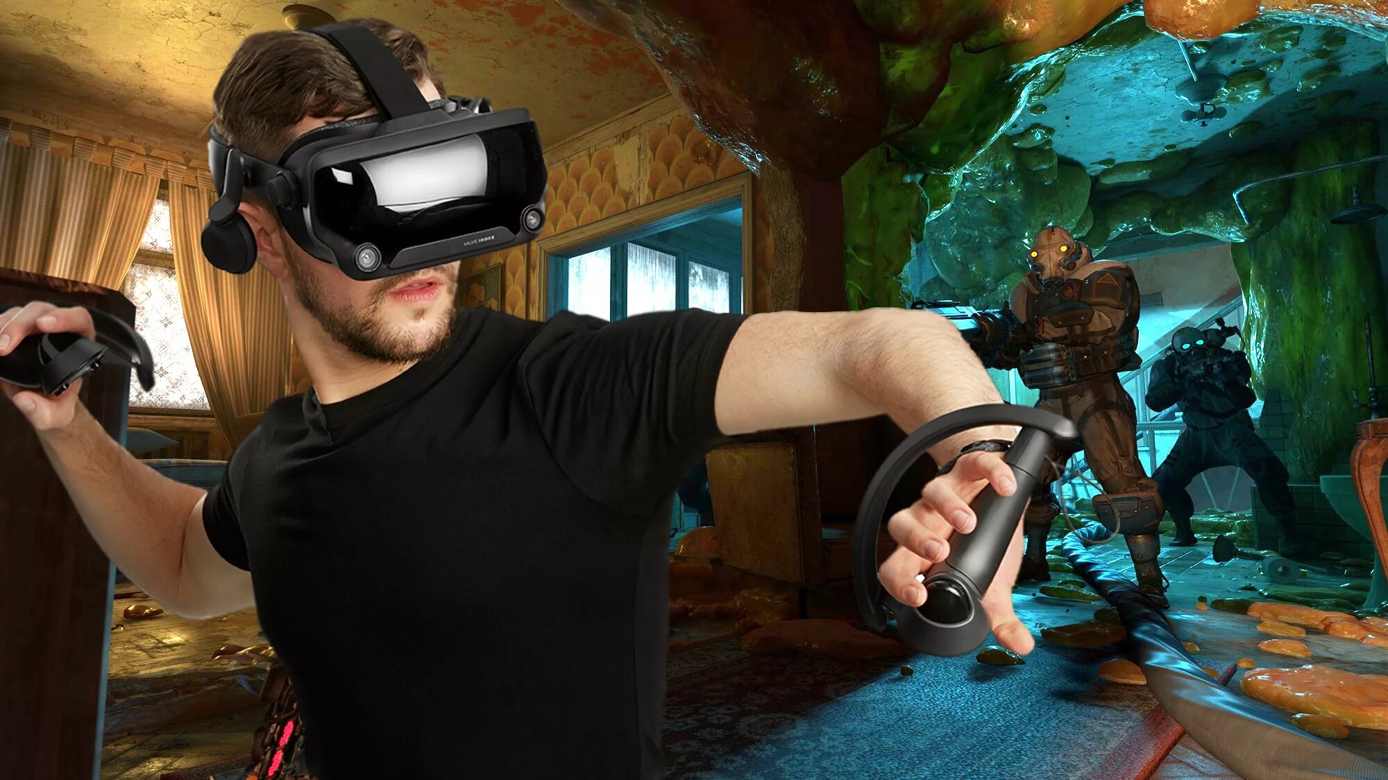 Vr игра фото Valve Index - Аренда оборудования виртуальной реальности