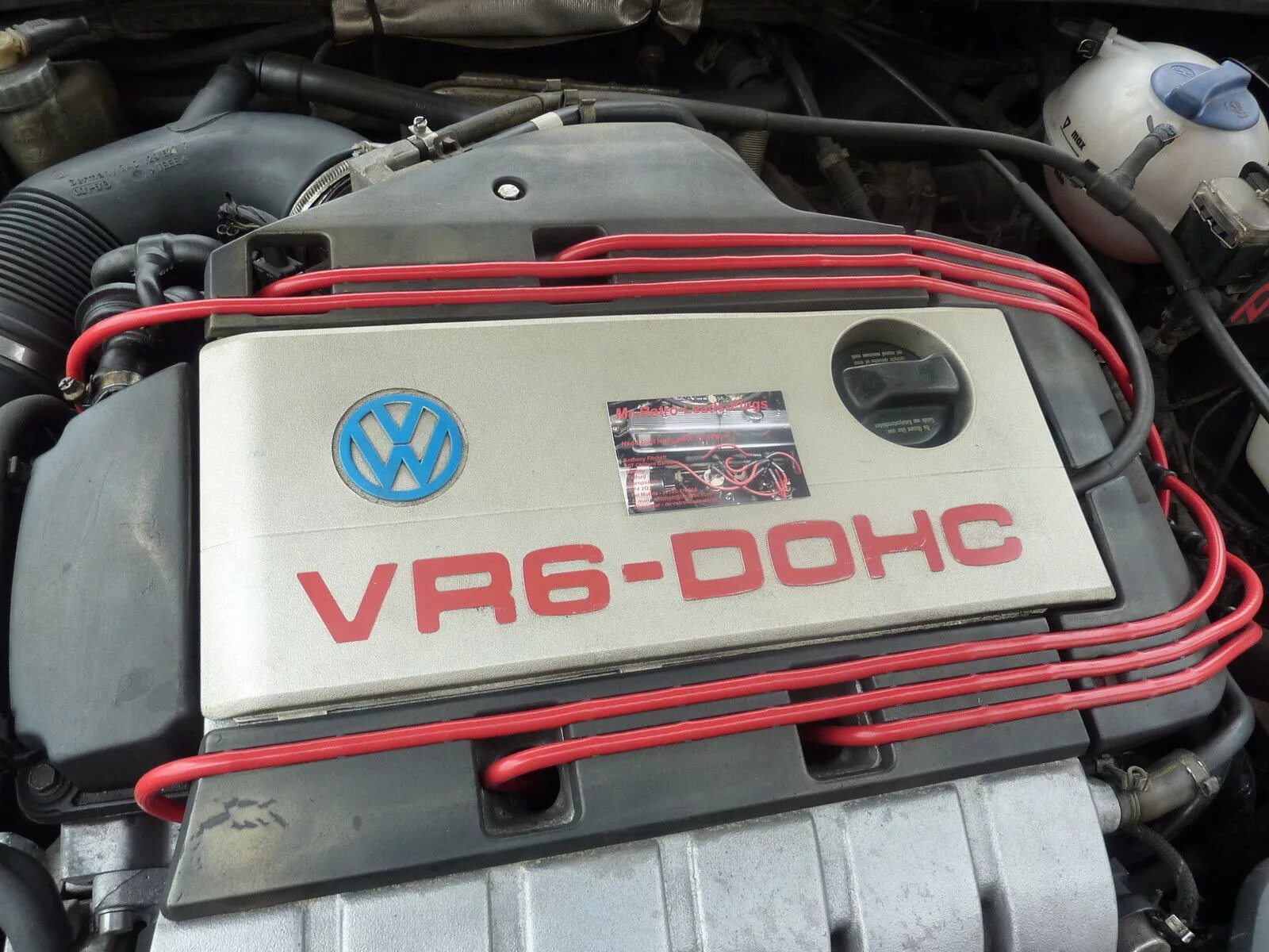Vr6 2.8 aaa фото подключения проводов свечей VR6 часть 2. 8мм ВВ провода - Volkswagen Corrado, 2,9 л, 1991 года другое DRIVE2