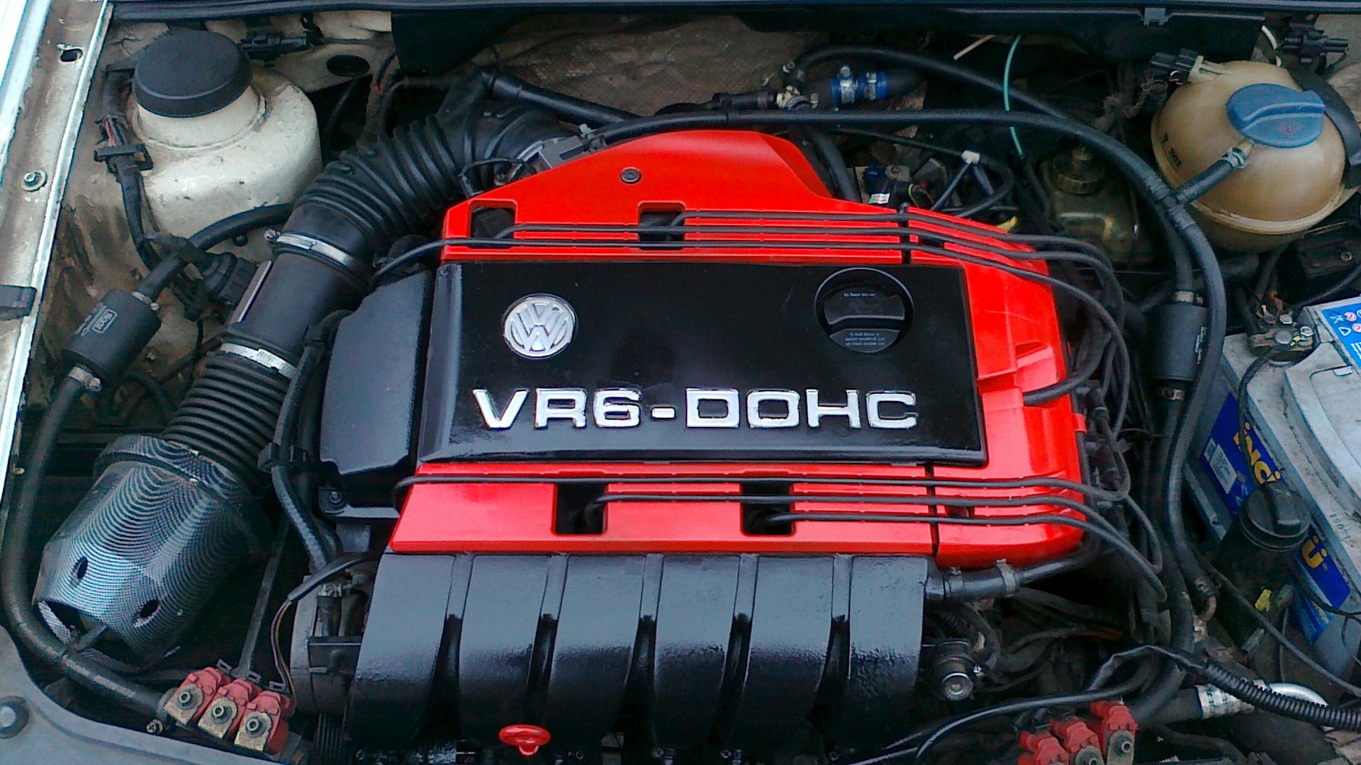 Vr6 2.8 aaa фото подключения проводов свечей Volkswagen Golf Mk3 2.8 бензиновый 1993 VR 6 на DRIVE2