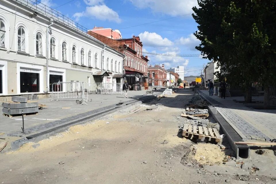 Vse svoi ул федерации 3 ульяновск фото В Ульяновске улицу Федерации мостят плиткой - KP.RU