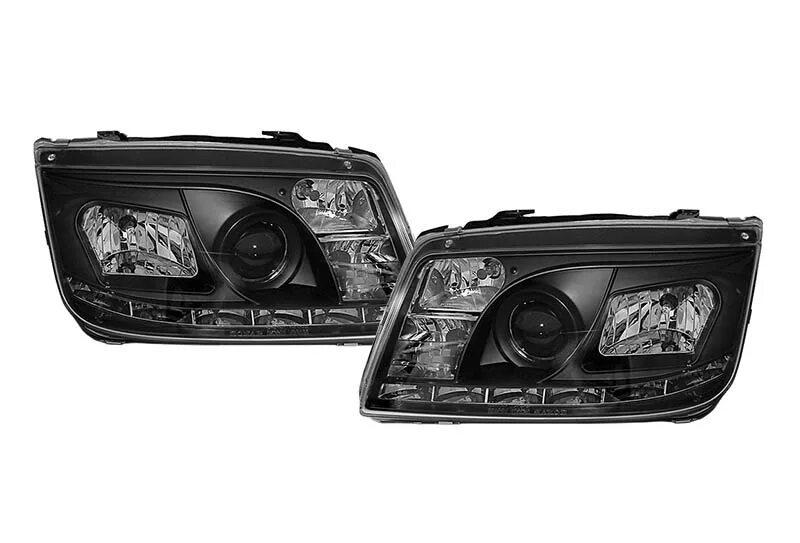Vw bora тюнинг фар комплект линзованных Фольксваген Бора - ФОЛЬКСВАГЕН Bora SK-9132 - купить в Екат