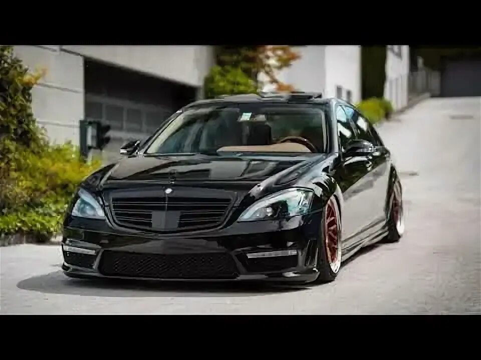 W мерседес тюнинг Tuning Mercedes Benz W221 Stance - YouTube