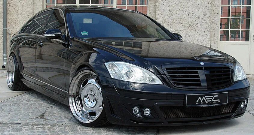 W мерседес тюнинг S350 with bodykit and mecxtreme1 3 piece wheels - MEC Design