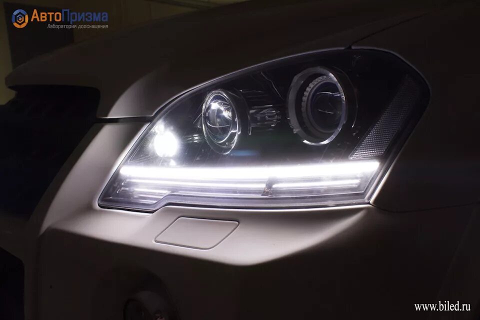 W164 тюнинг фар Mercedes ML w164: Сергей Лемох в гостях у АвтоПризмы - Автопризма на DRIVE2